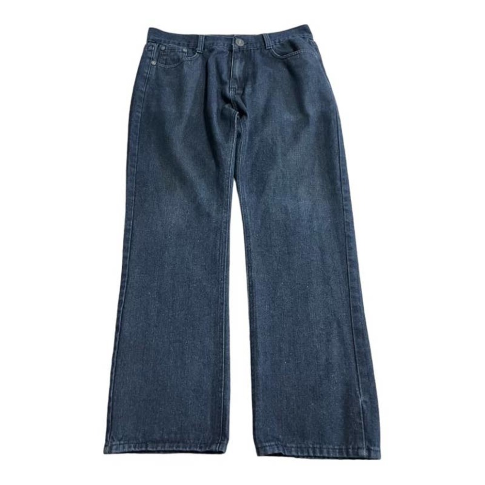 Hova Dark Wash Straight Leg Jeans, Size 36